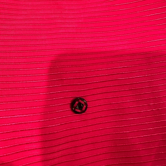 Vintage Black Satin Midi Skirt & Fuchsia Pink W Black Rose Bow Jacket Set NoTag. - Picture 10 of 16